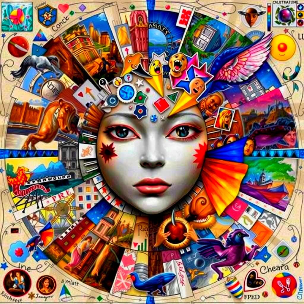 Surreal Portrait of the Human Condition