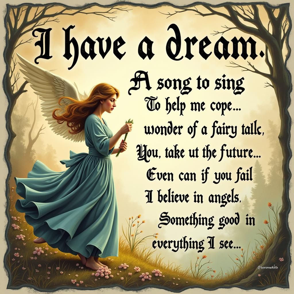 Ethereal Balladry: Whimsical ABBA Song Comes to Life