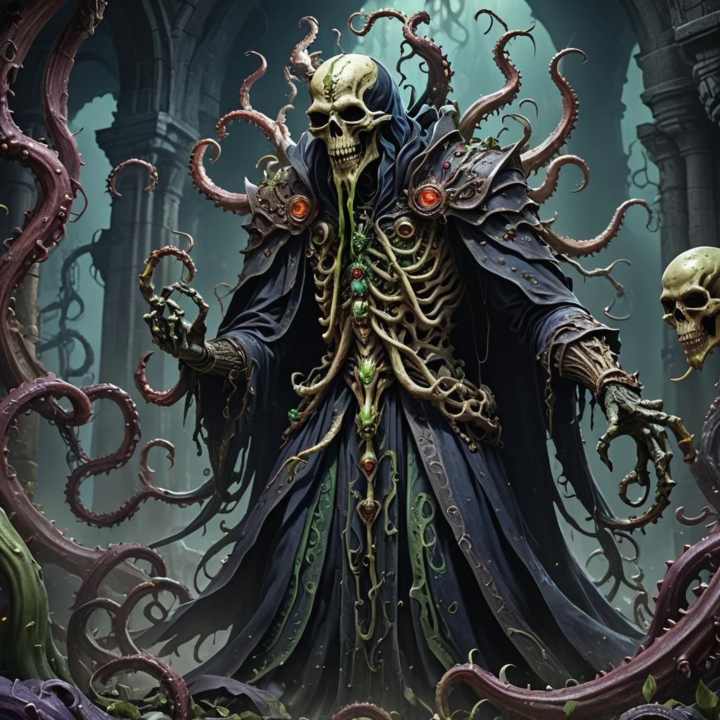 Surreal Fantasy Lich Reveals Dark Mysteries