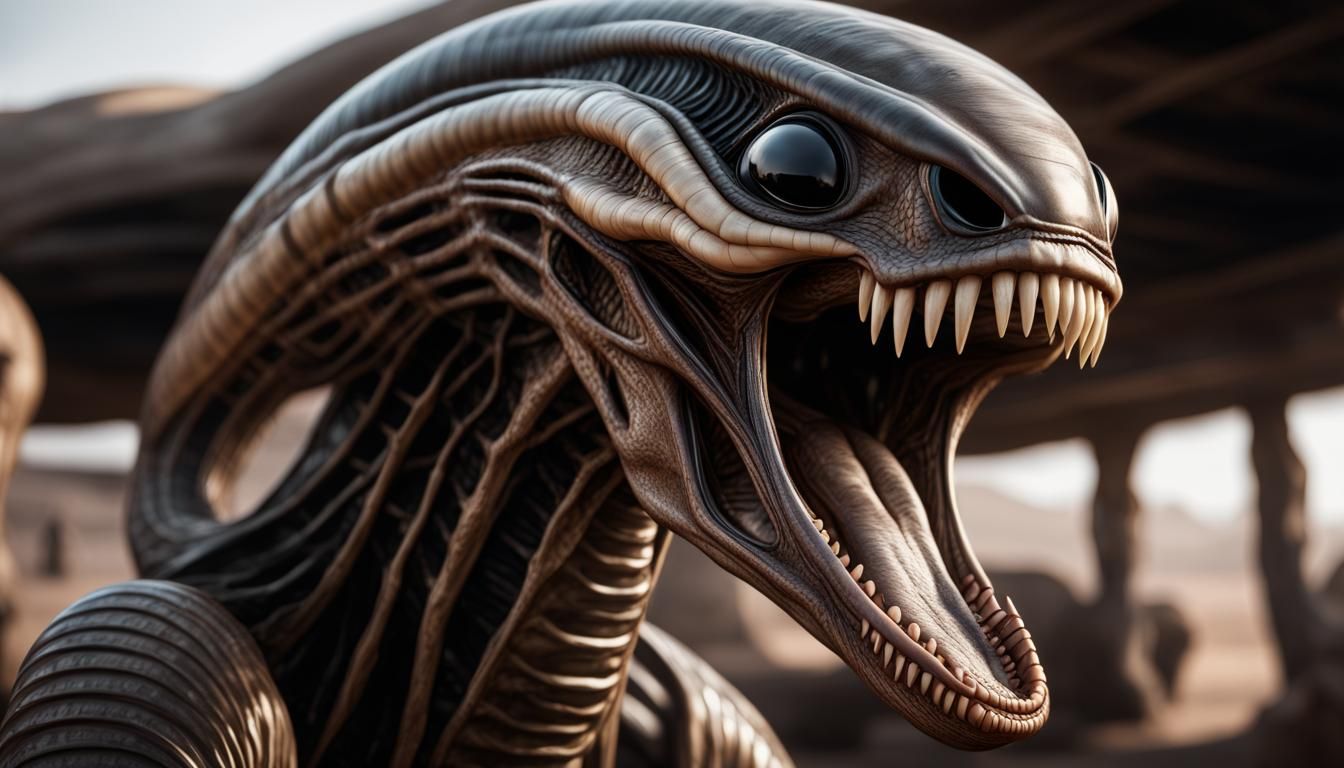 Alien Xenomorph King Cobra Hybrid