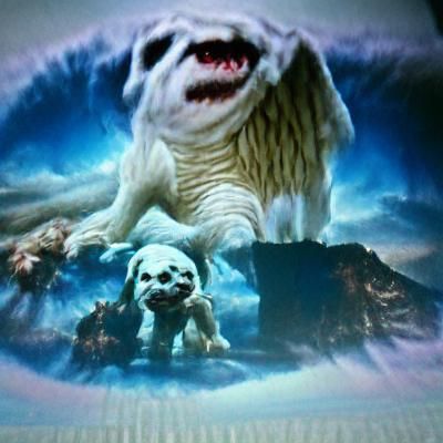 Mythical Dragon Soars Through the Skies