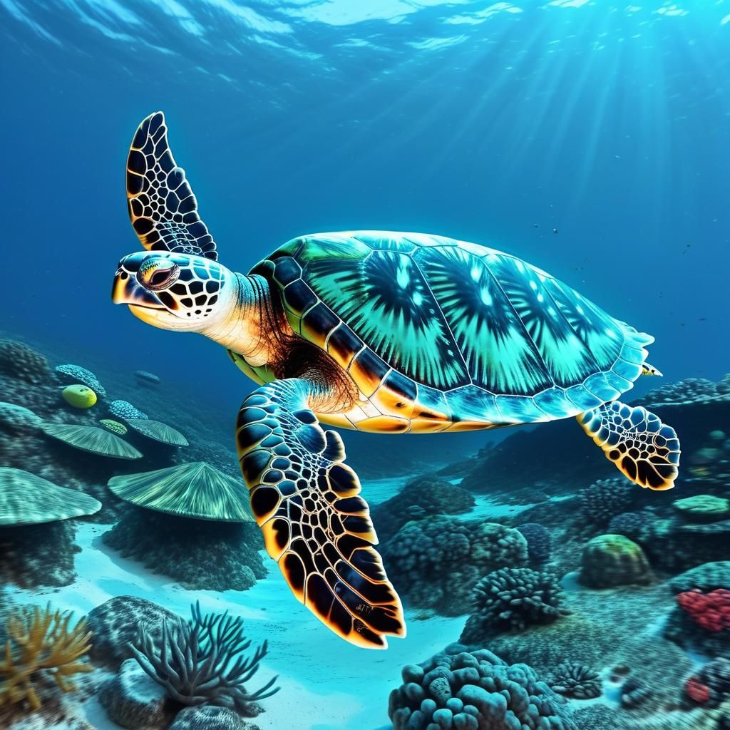 Marine Turtles in Tropical Waters
