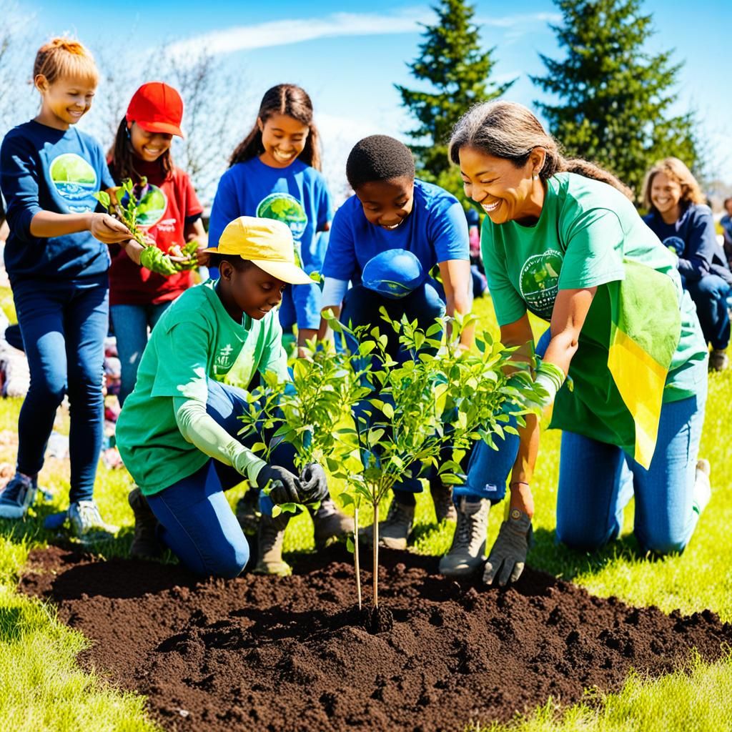 Celebrating Mother Earth with Community Tree Planting