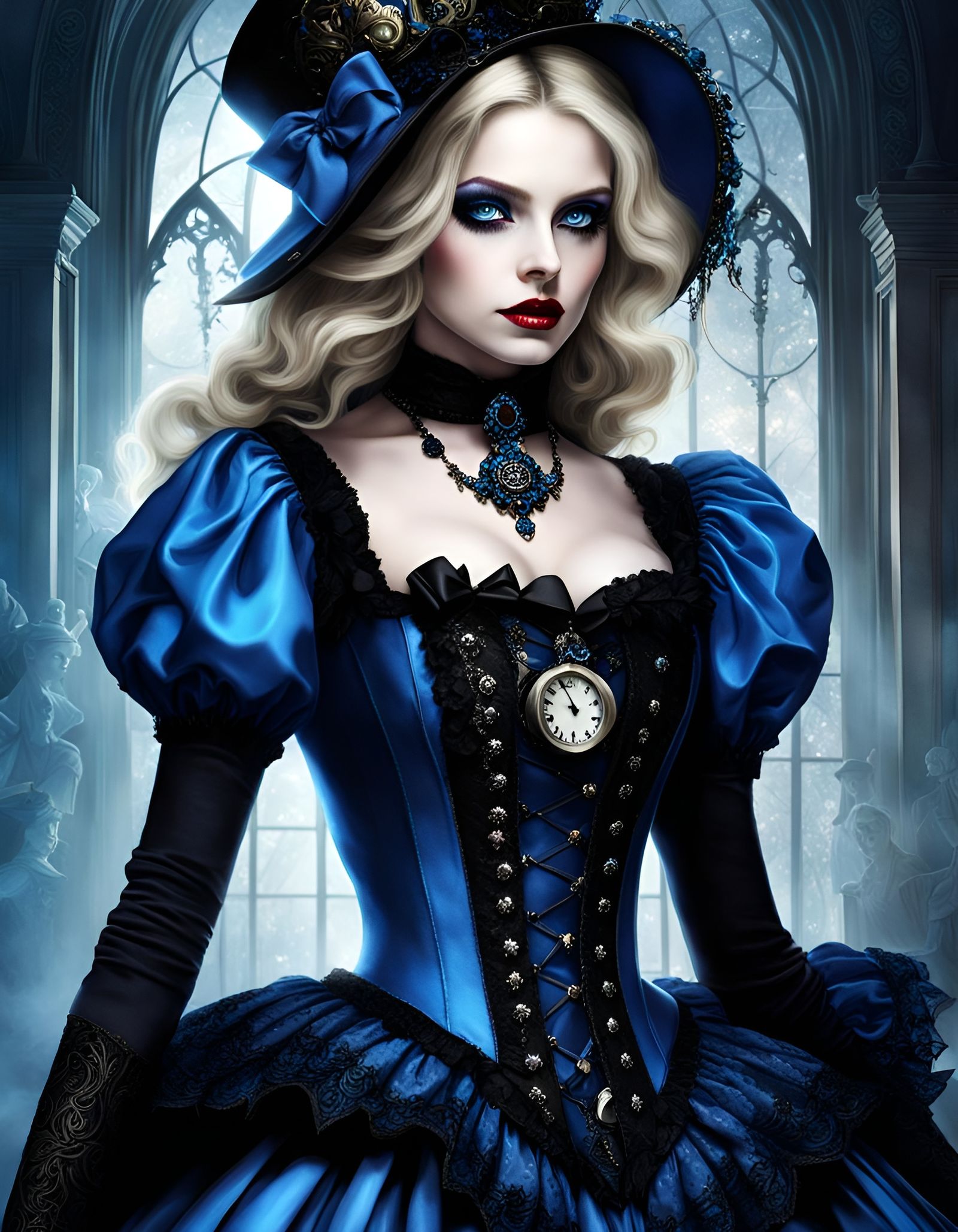 Alice in Wonderland's Goth Style Alice