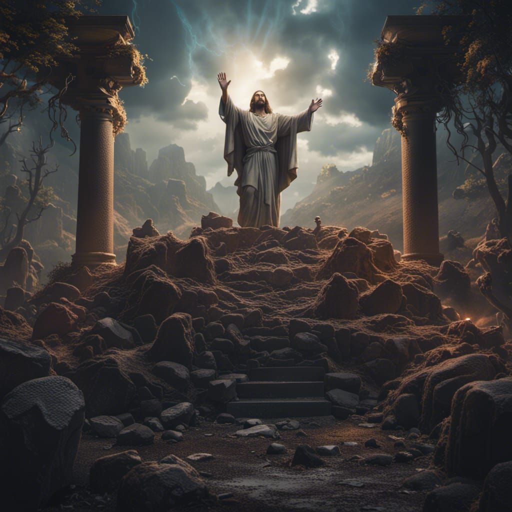 Christian Fantasy Concept Art of Resurrection