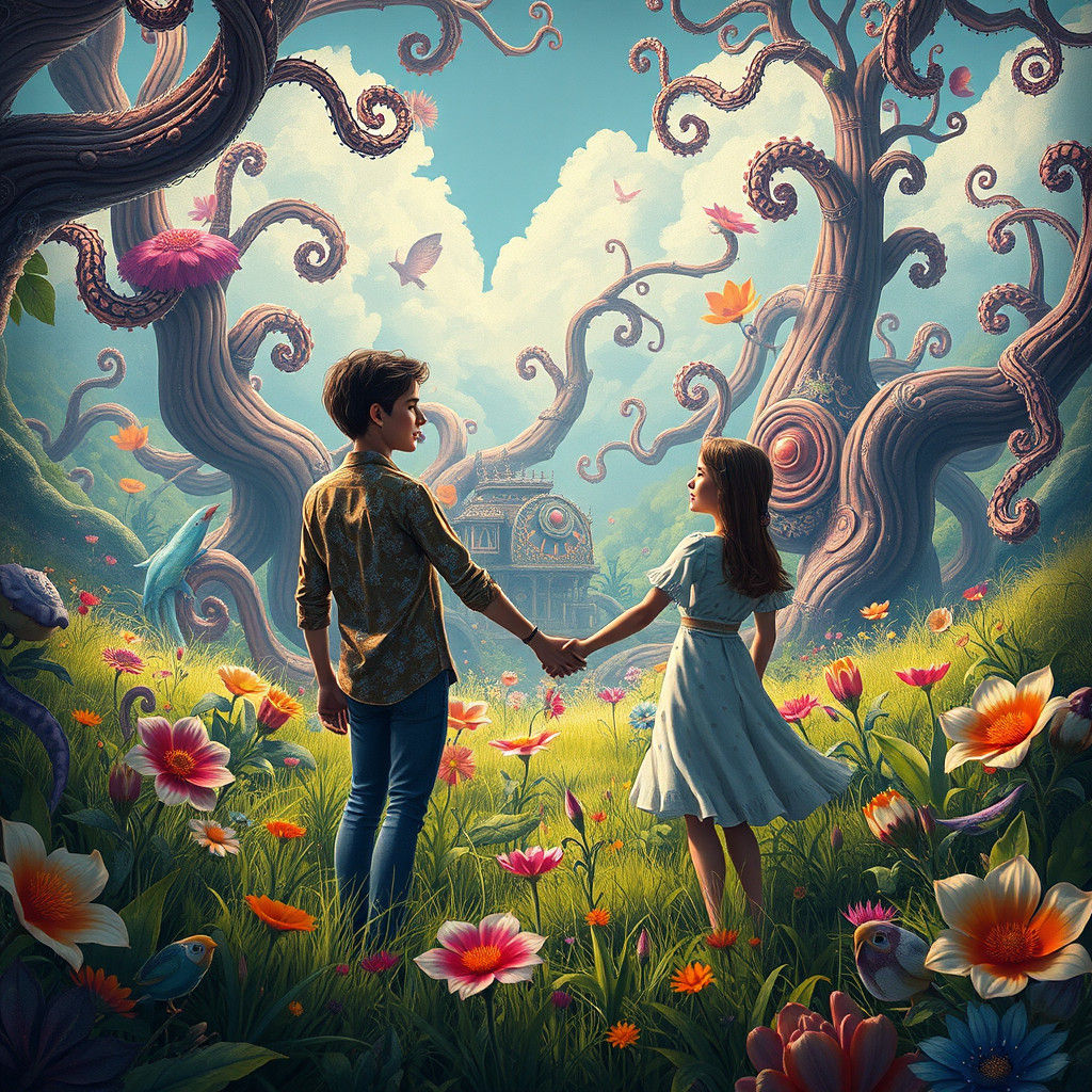 Dreamlike Whispers of Long Lost Love in Vibrant Meadown