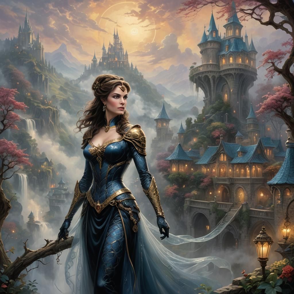 Ethereal Fantasy Portrait of the Baroness