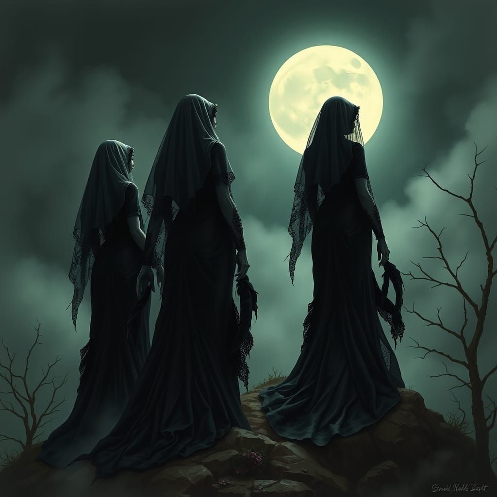 Victorian Gothic Widows on Widows Hill