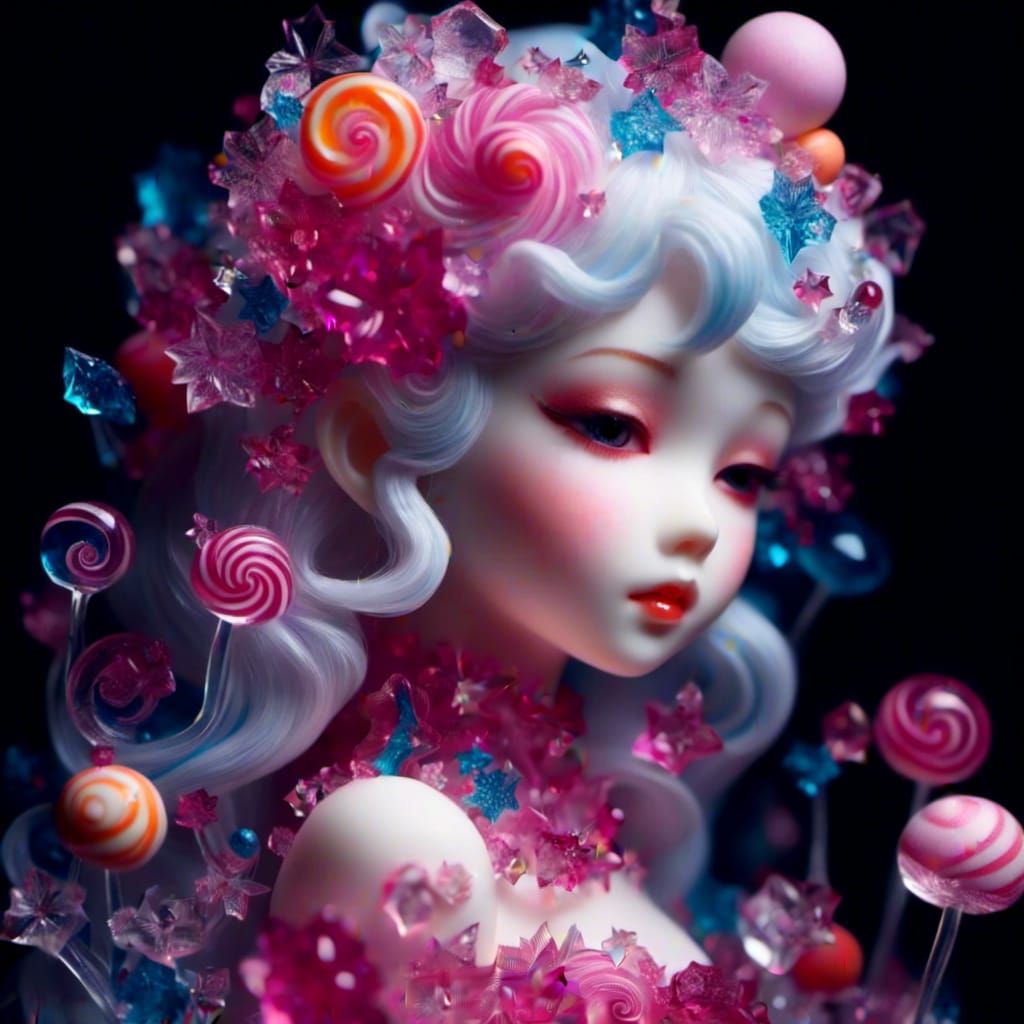 Sweet Vision of a Candy Girl
