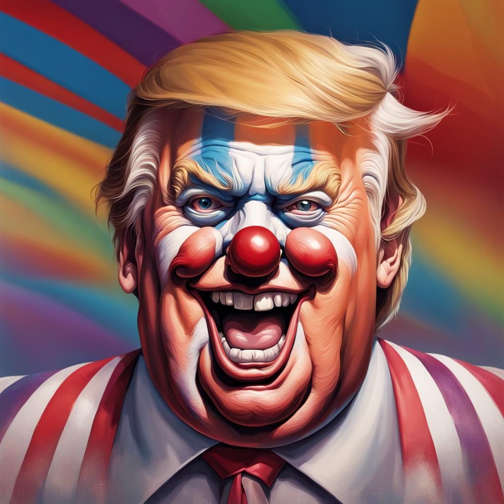Trump the dancing clown
