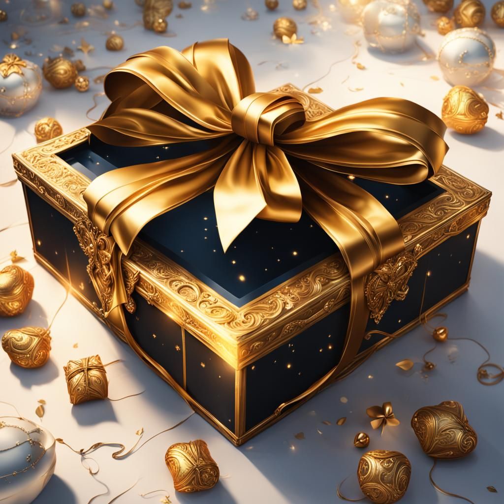 Golden Box of Dreams in a Cinematic Masterpiece