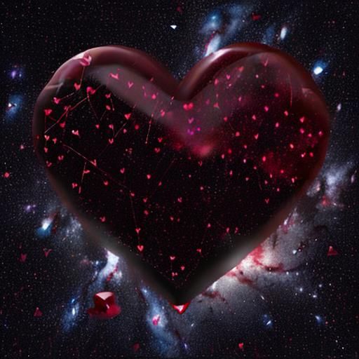 Shattered Heart Suspended in Cosmic Void