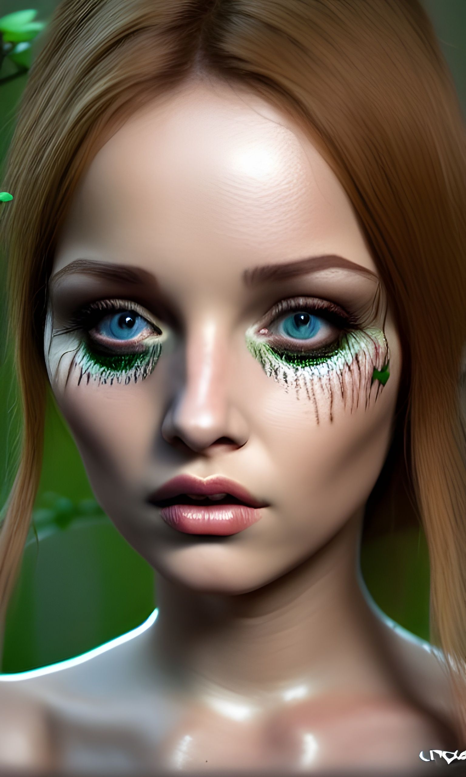 Pixie Goddess of the Enchanted Forest in Photorealistic Styl...