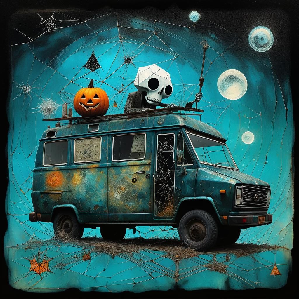 Ethereal Male Figure in a Surreal, Hyperrealistic Landscape