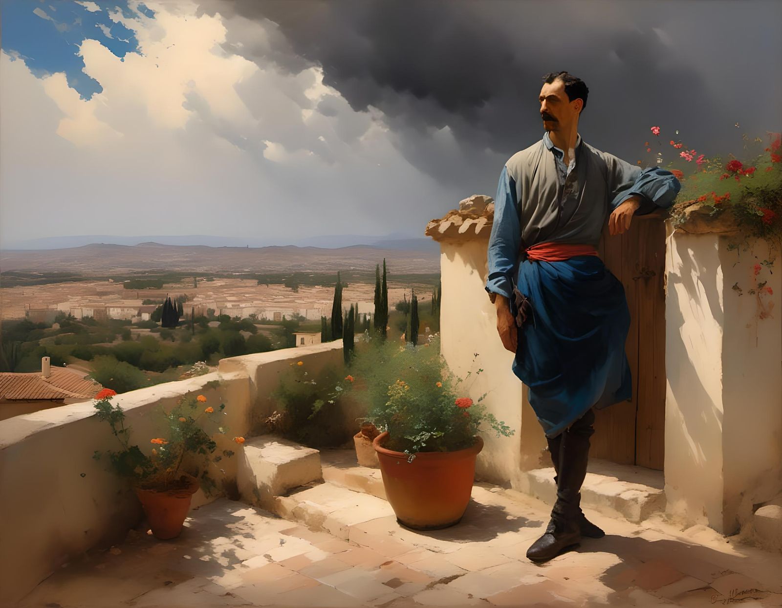 La pause tranquille...