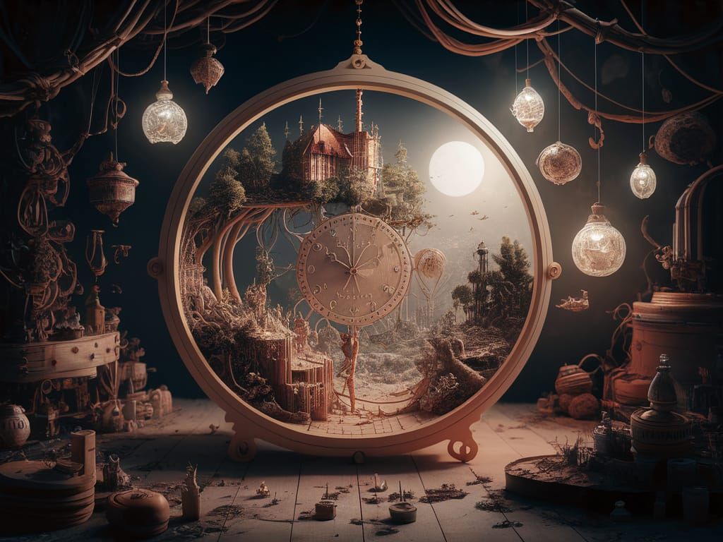 Boho-Scandi Landscape Puzzle