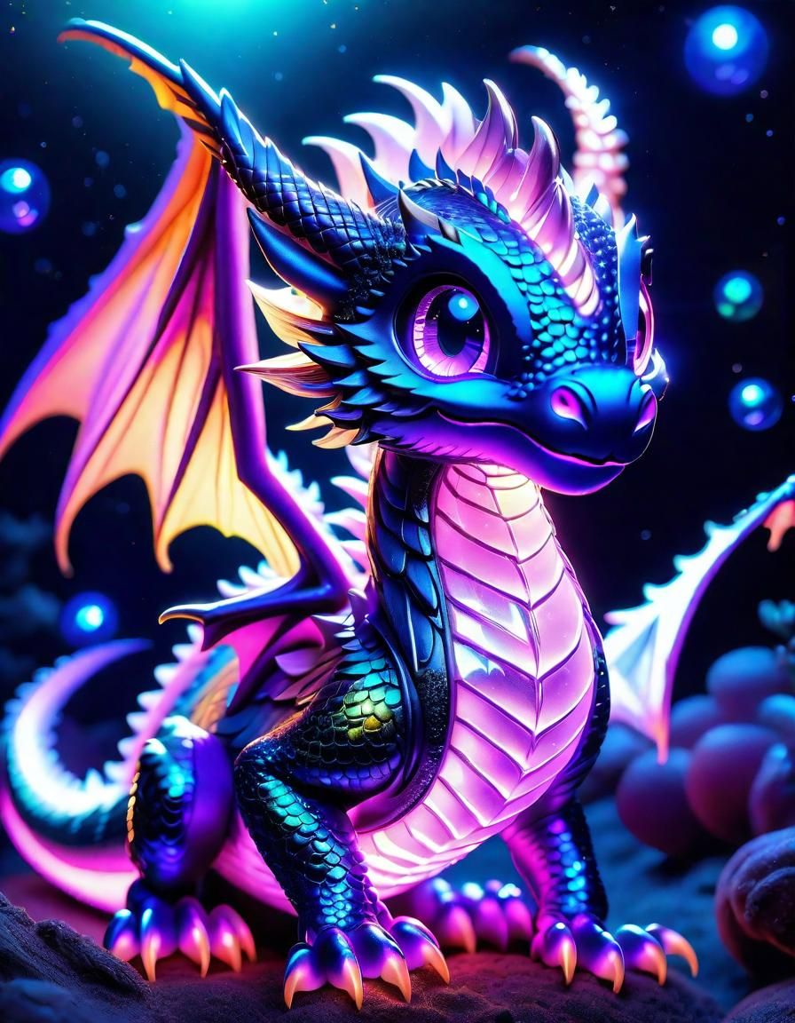 Aurora Borealis Dragon