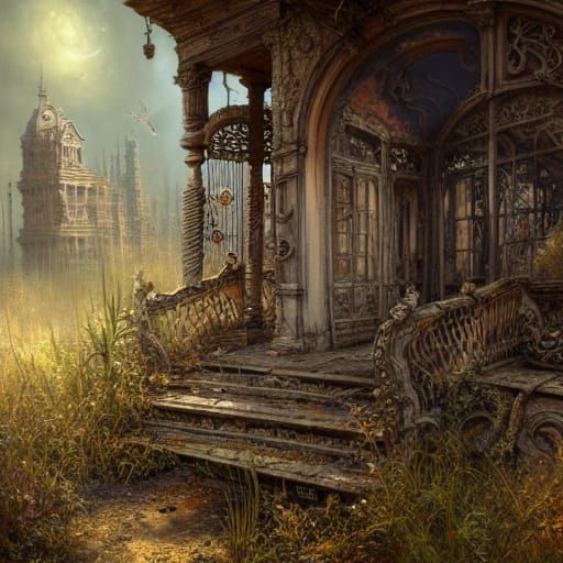 Regal Abandoned Waystation in the Wastelands