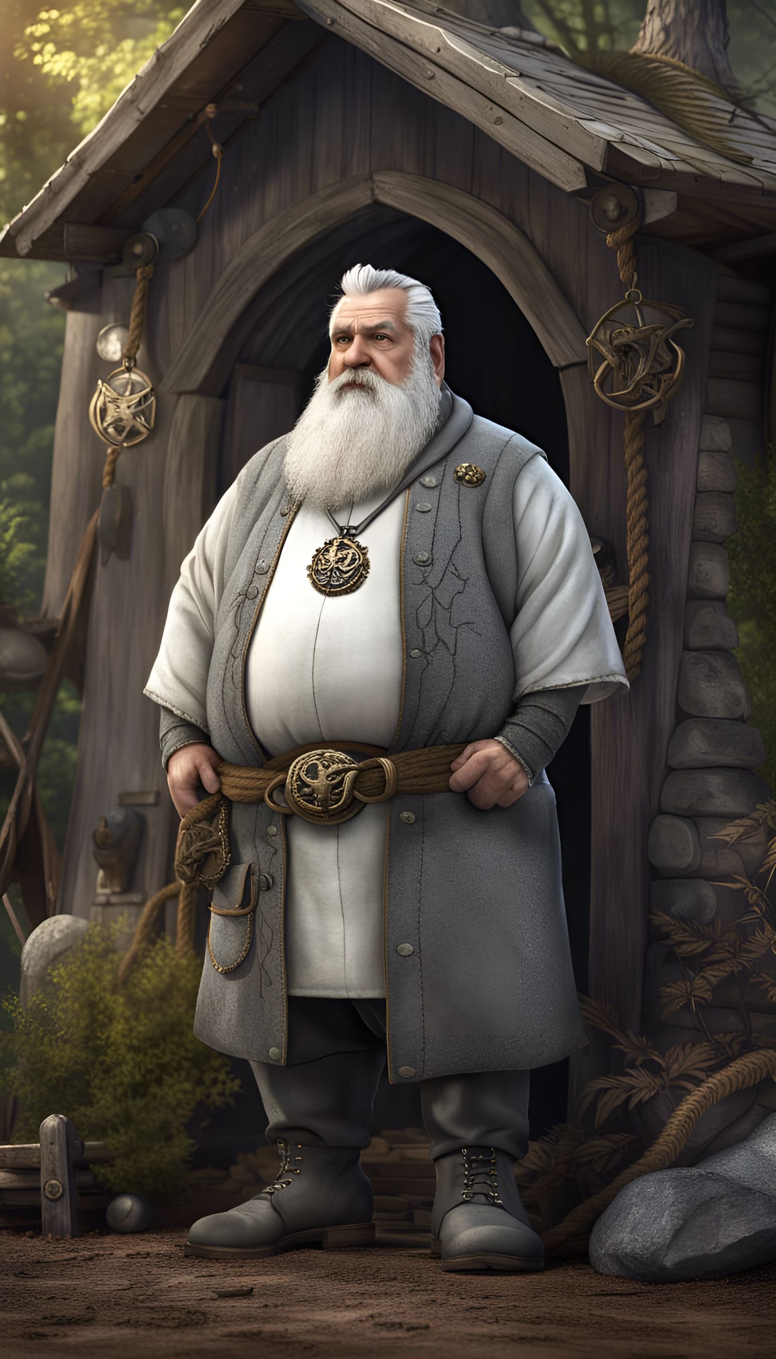 Retired Cleric of Bahamut