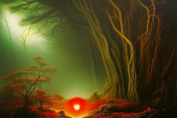 An Ember Grows In The Woods