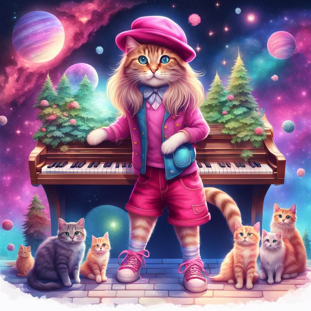 Lady Mew Mew and her loyal fans