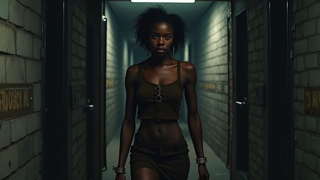 Resilient Nigerian Woman Walks Out of Police Station with Un...