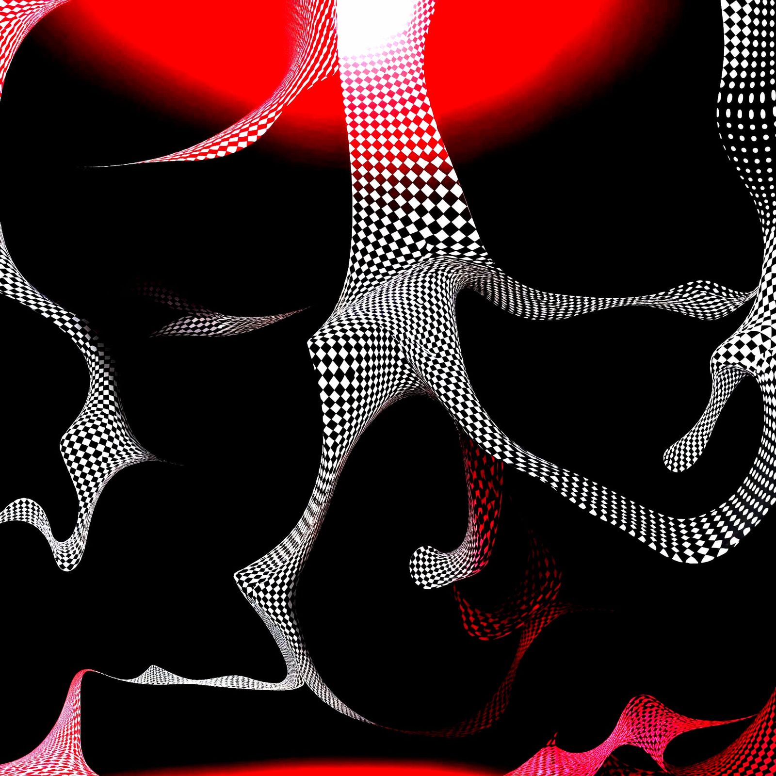 Mysterious Half-Tone Patterns in Hypnotic Sequences