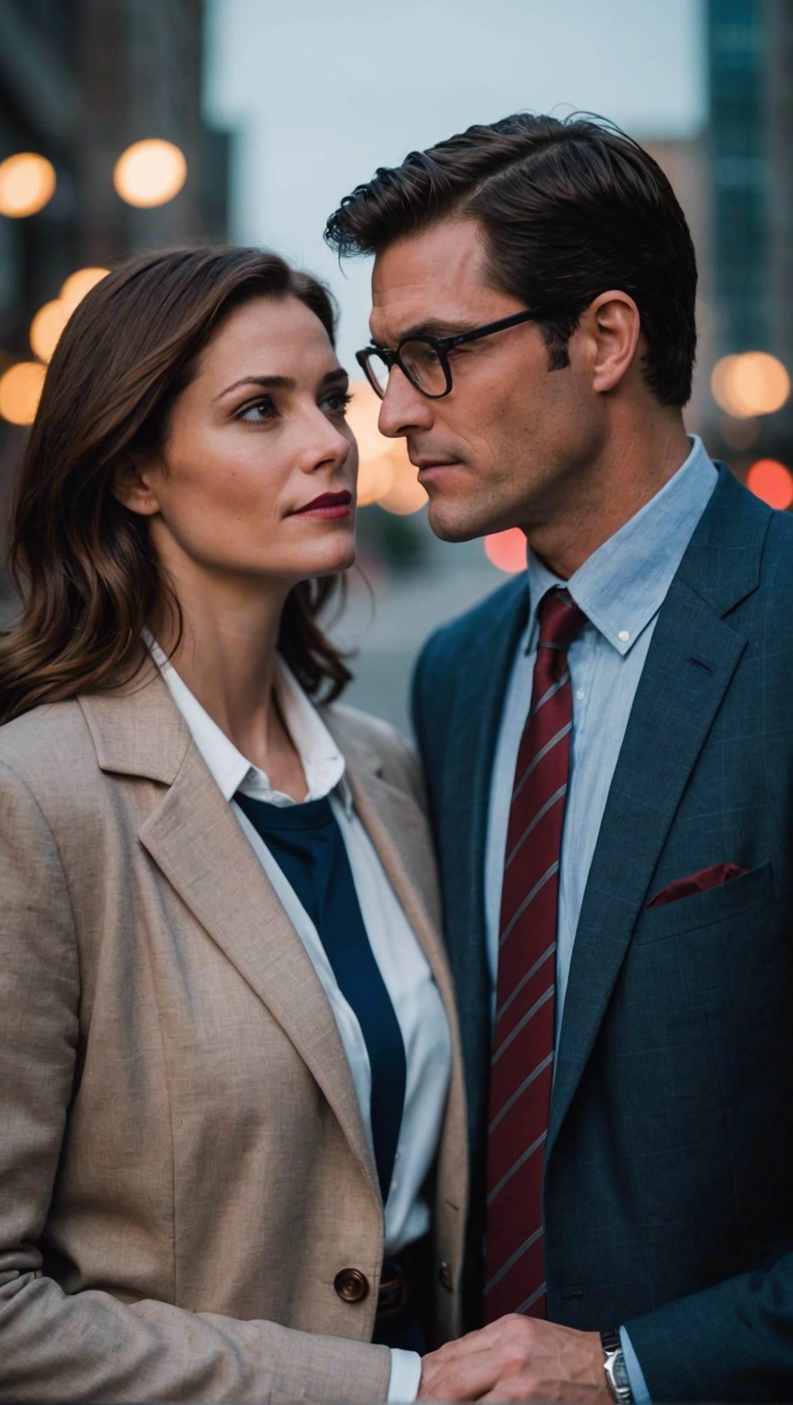 Lois Lane and Clark Kent