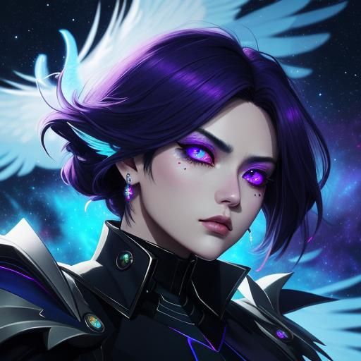 Celestial Vampire Goddess Unveils Cosmic Powers in Dark Anim...