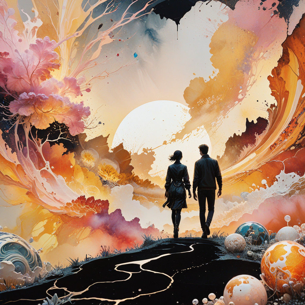 Evening stroll on Iridoria