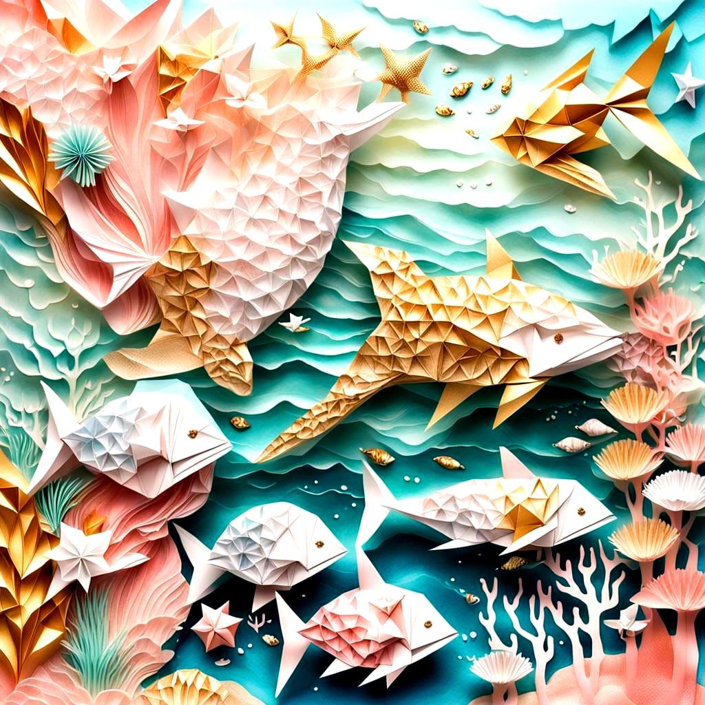 Vibrant Underwater Glassy Grab Marvel