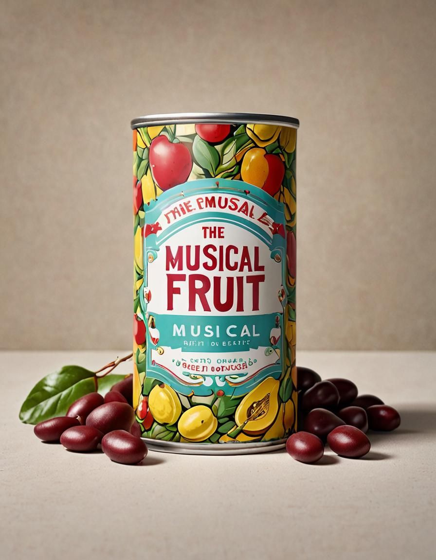 A Can of Beans in a Whimsical Composition