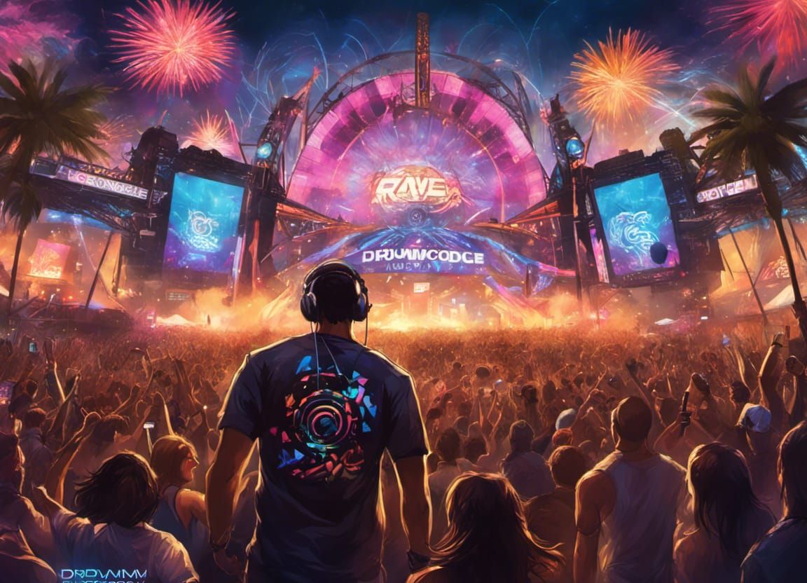Epic Electro Dance Rave at Electric Daisy Carnival