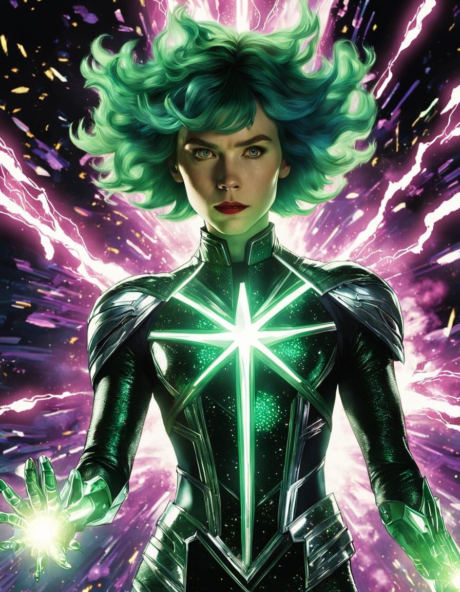 Polaris, Mistress of Magnetism, Manipulates Metal