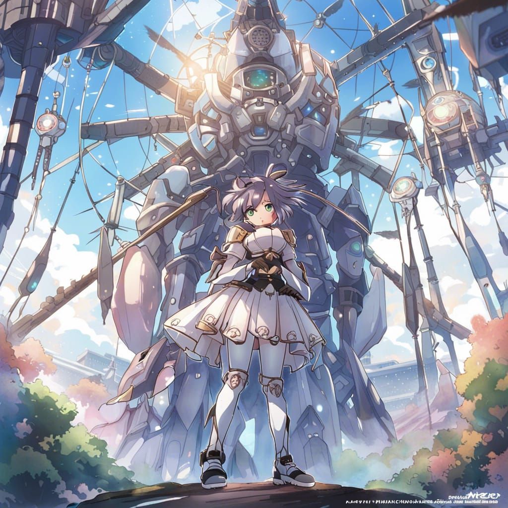 Cyberpunk Dreamcatcher Protects Enchanted Realm