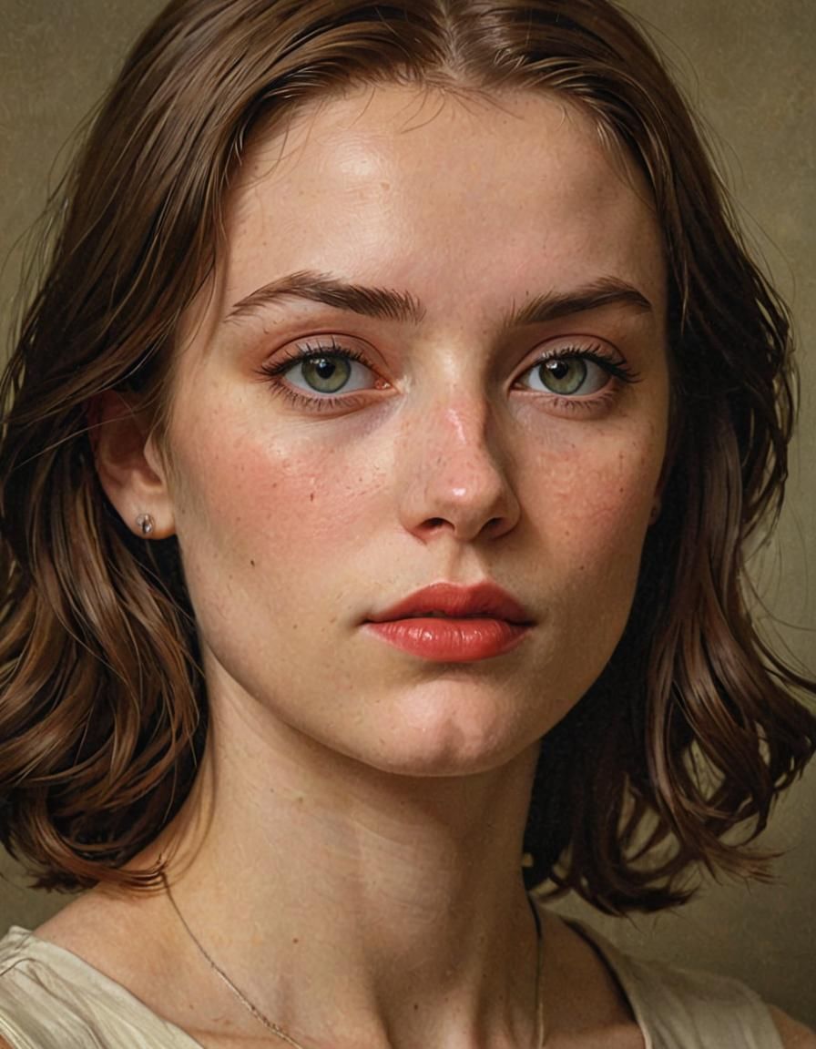 Moody Aetherpunk Portrait