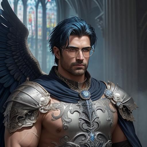 Handsome Knight Embodies Strength and Elegance with Mystique