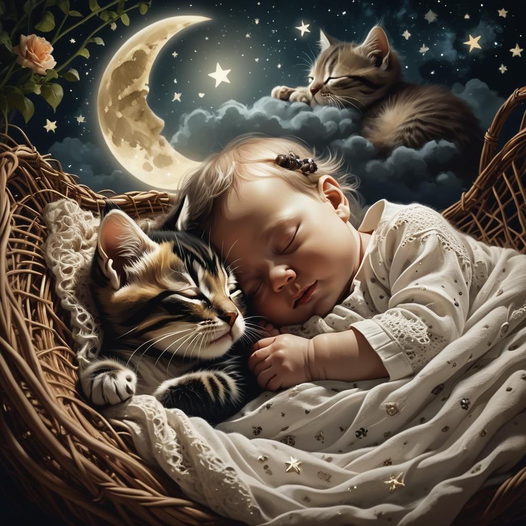 Mother's Lullaby in Enchanted Garden