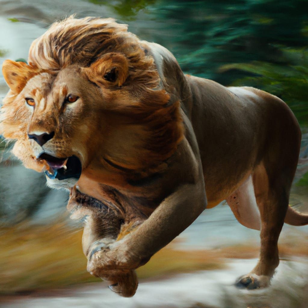 Regal Beast in Full Pounce