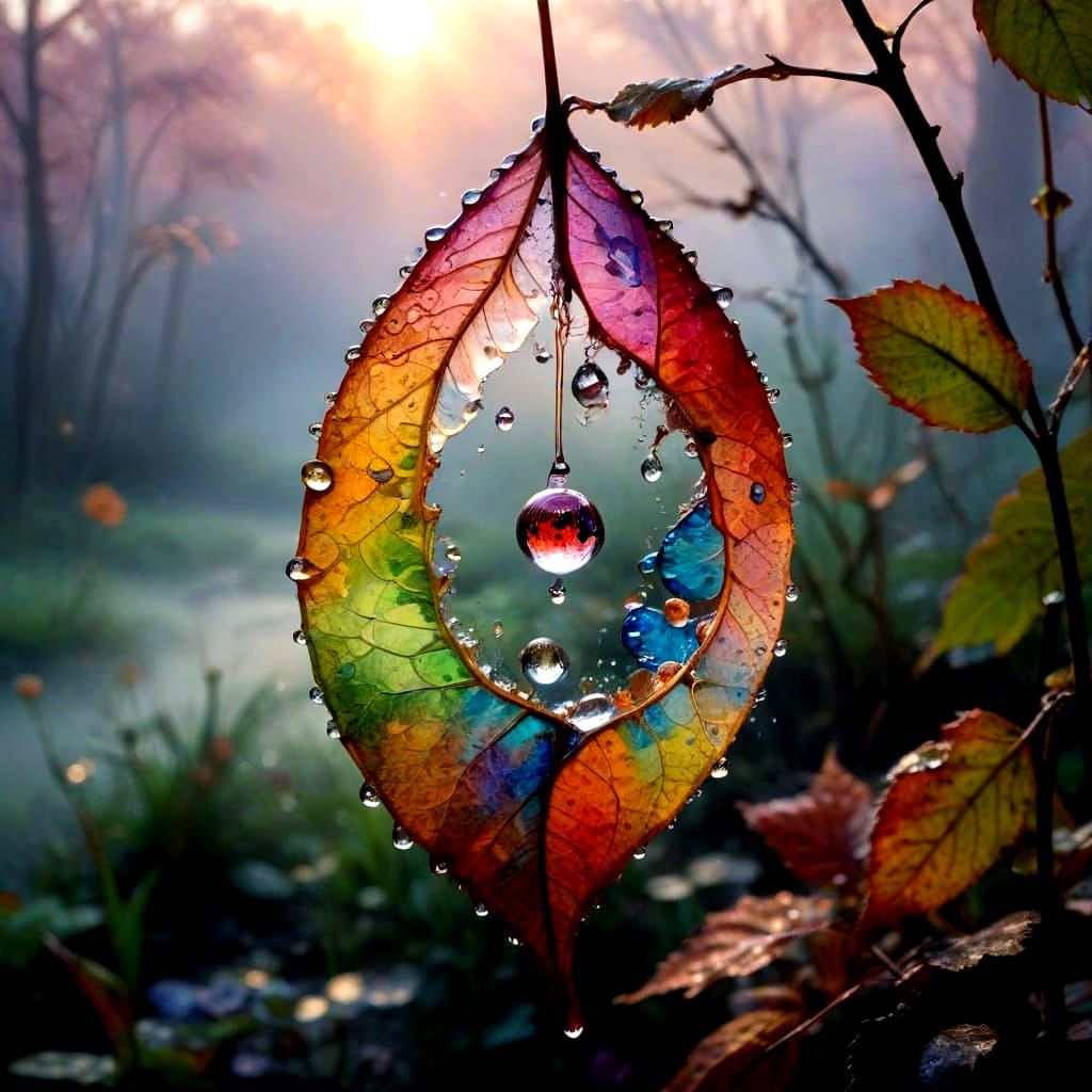 A Raindrop's Gift: Renewal from Decay