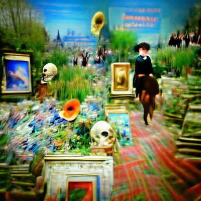 Whispers in the Elysian Fields, an Impressionist Masterpiece