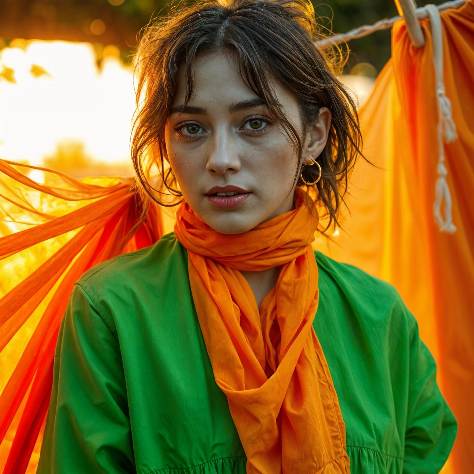 Neon Green and Neon Orange 4