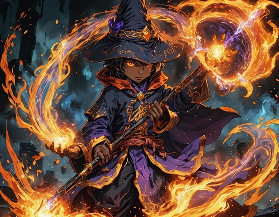 Kyaaadaa Puppet in Vibrant Cel-Shaded Anime Style