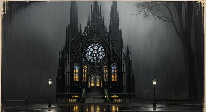 Whispers of Melancholy in Gothic Twilight