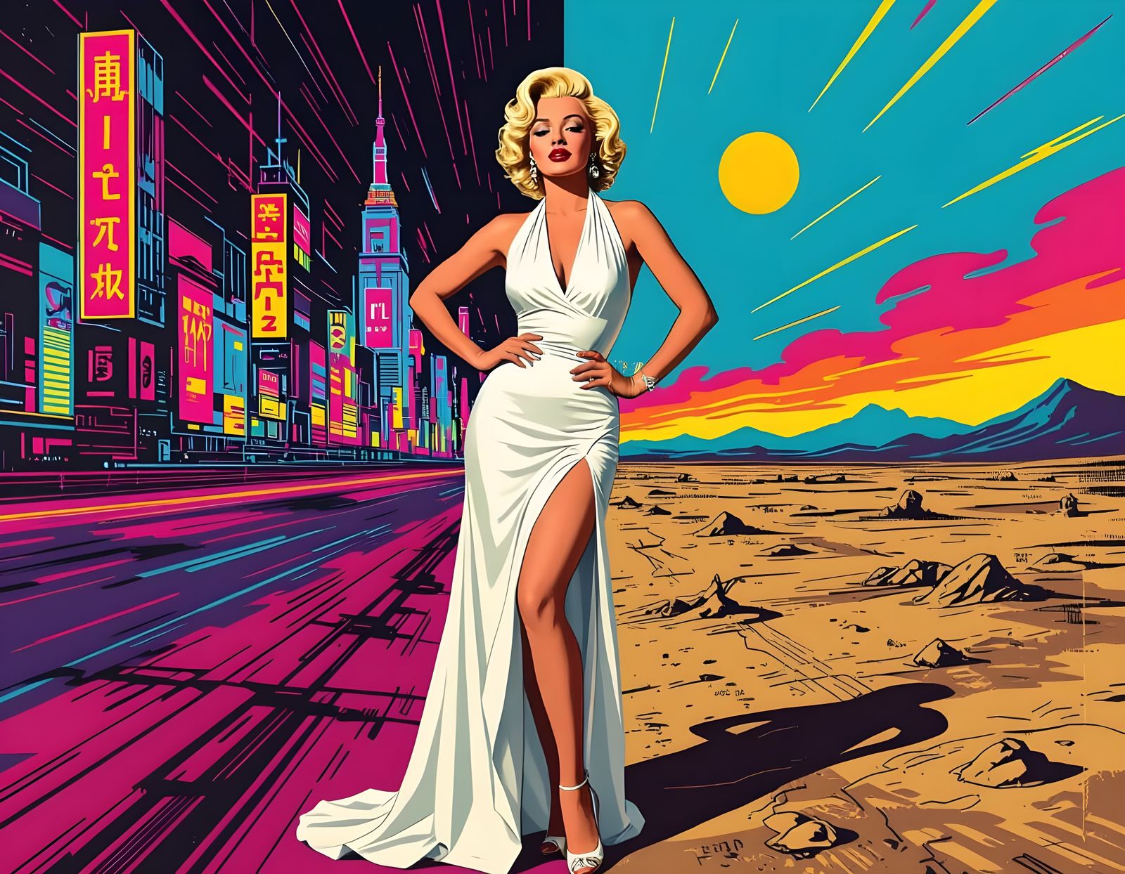 Marilyn Monroe: Pop Art Worlds Collide