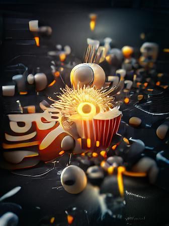 Vibrant Neon Dreamscape in Cyberpunk Style