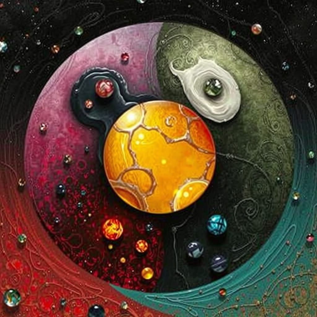 Whimsical Mushroom Mansion in a Fantastical World