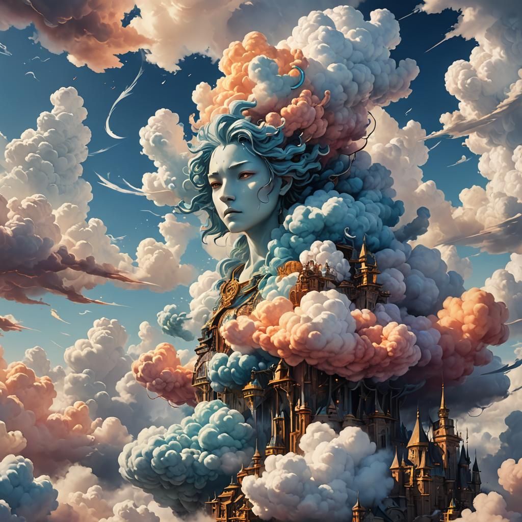 Cloud Sculptor Creates Fantasy Art in the Sky