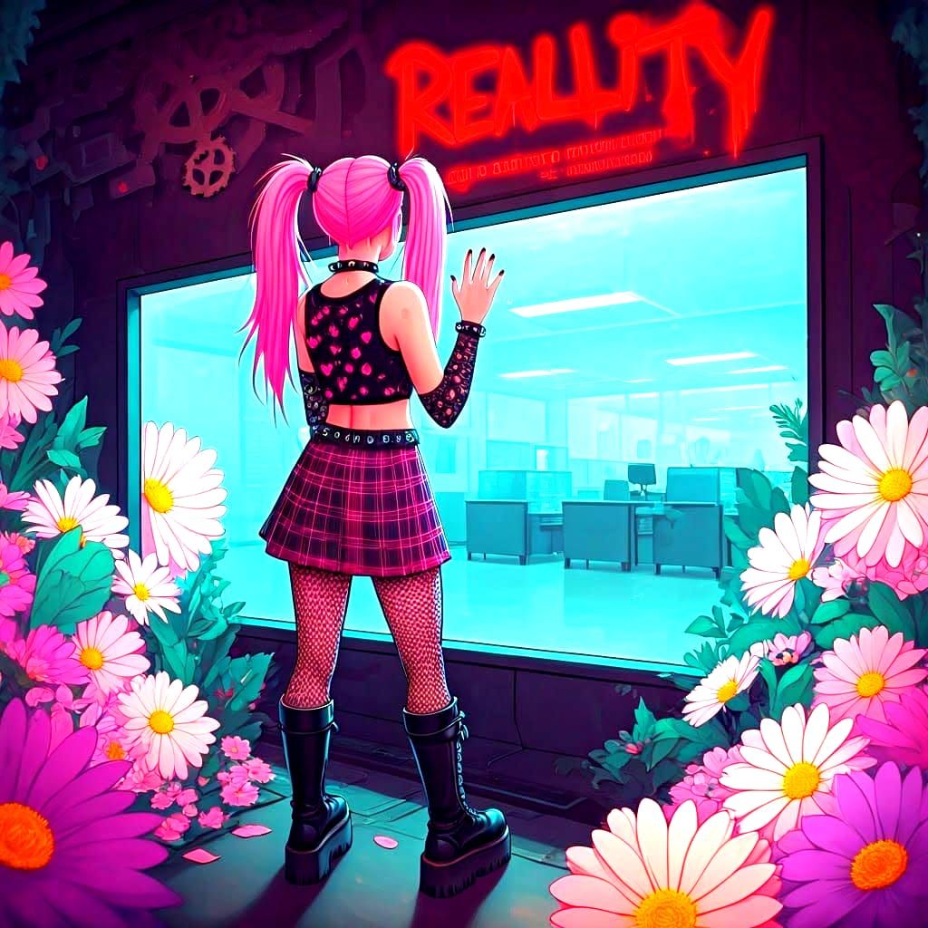 Punk Rebellion Against Reality's Glass Ceiling