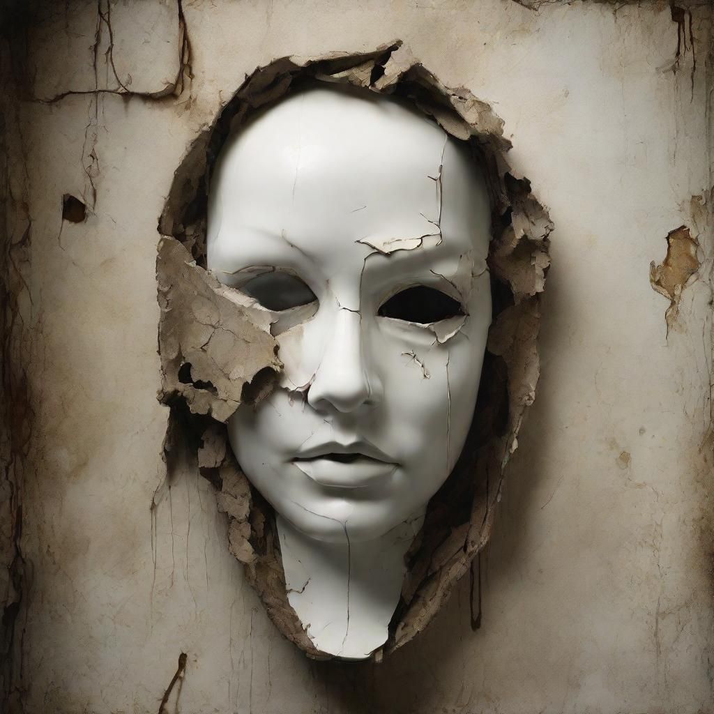 Broken Porcelain mask